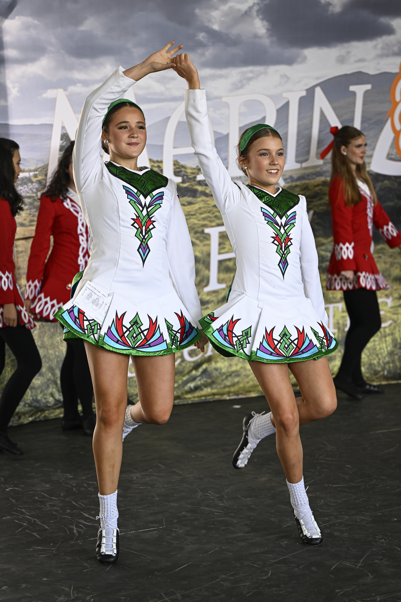 A table covered in different types of wool